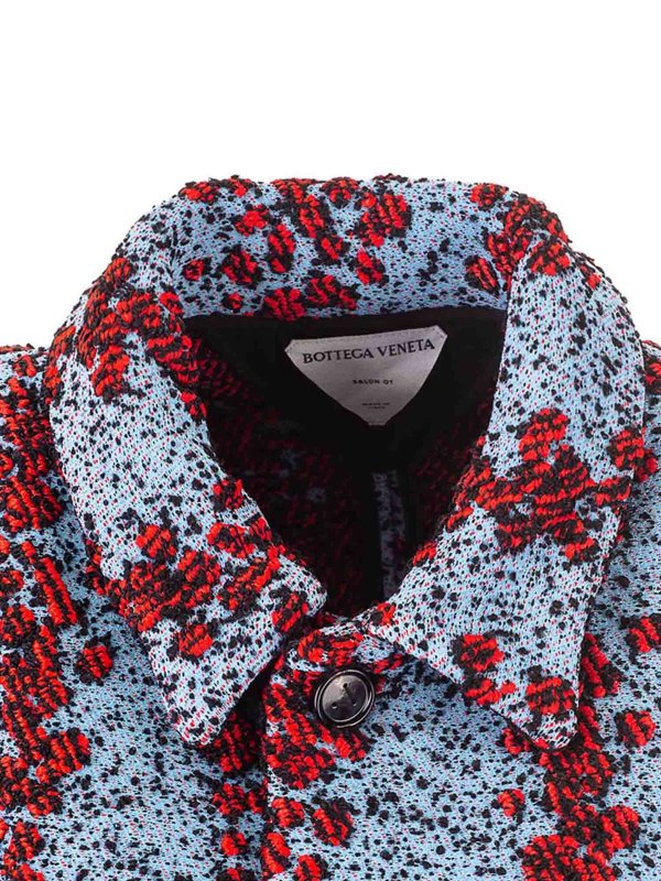 ジャケット BOTTEGA VENETA SINGLE-BREASTED JACKET (694828_V1J109000) ジャケット BOTTEGA VENETA SINGLE-BREASTED JACKET