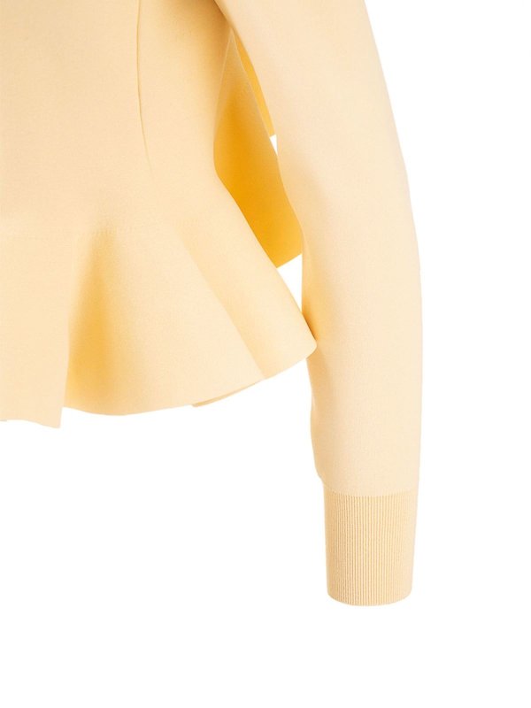 iKRIX ALEXANDER MCQUEEN: Cardigans - Cardigan - Jaune