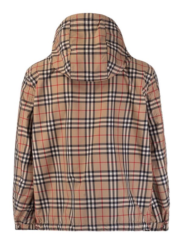 Vintage Check reversible jacket