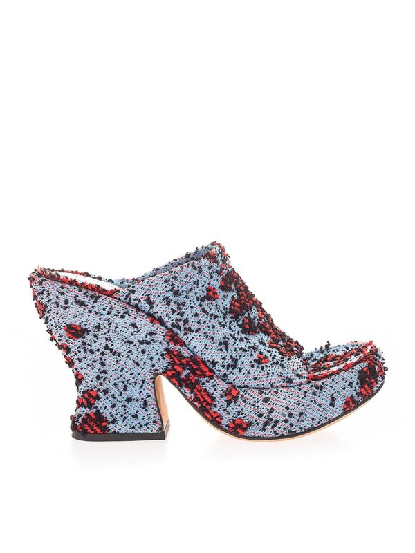 BOTTEGA VENETA: ミュール - ミュール - ライトブルー