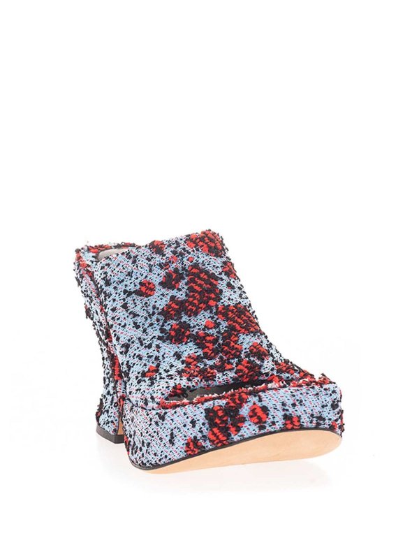 BOTTEGA VENETA: ミュール online - ミュール - ライトブルー