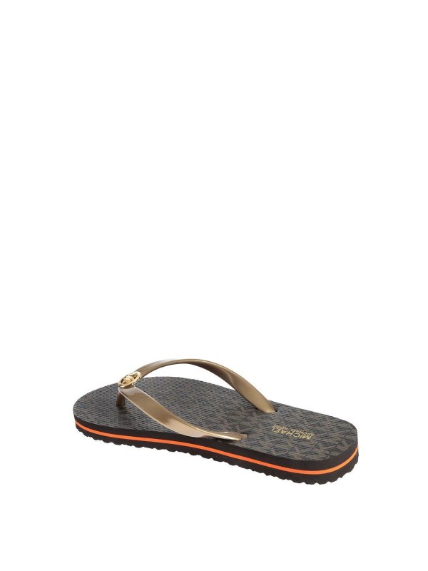 ビーチサンダル - Stripe Eva shop online: MICHAEL KORS