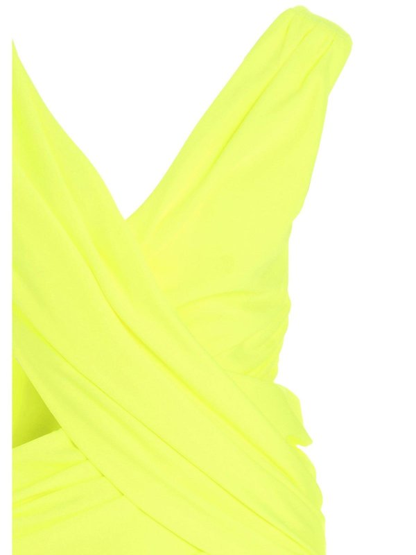 iKRIX Balmain: ショートドレス - ショートドレス - イエロー