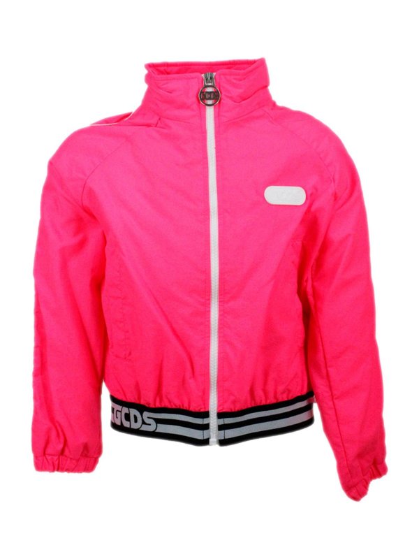 GCDS: Casualjacken - Casualjacke - Fuchsia