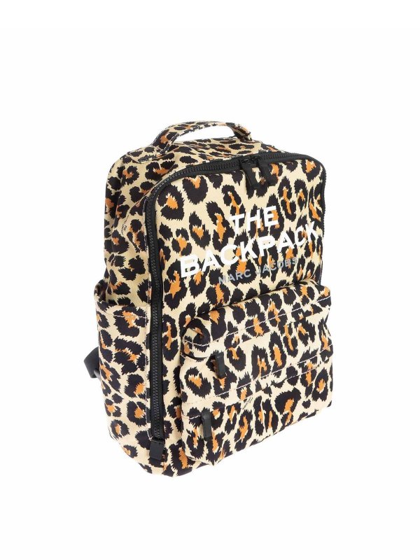 MARC JACOBS: backpacks online - Leopard print backpack