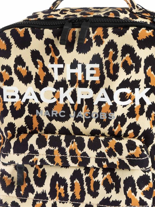 Leopard print backpack shop online: MARC JACOBS
