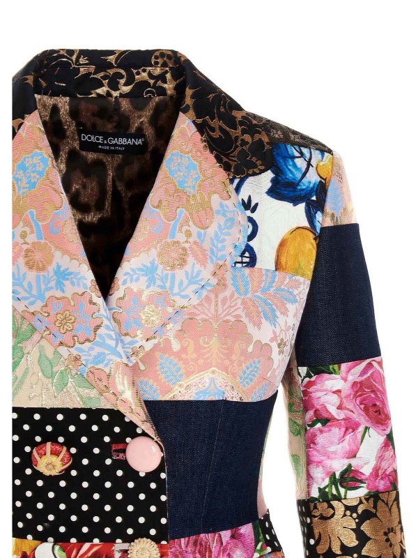 iKRIX DOLCE & GABBANA: blazers - Sicilian Patchwork blazer