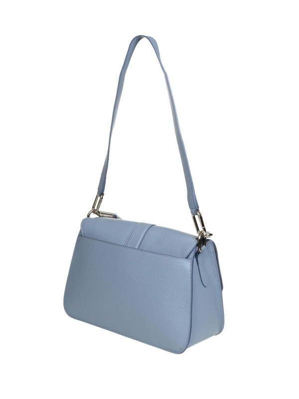 iKRIX FURLA: shoulder bags - Sofia Grainy bag in Avio Light color