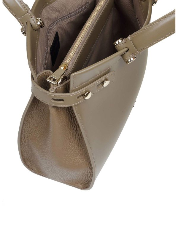 Lady M bag in Fango color shop online: FURLA