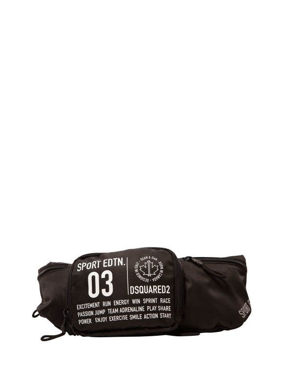 DSQUARED2: Bauchtaschen online - Bauchtasche - Schwarz