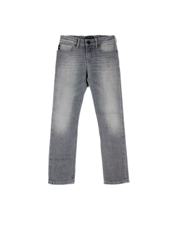 EMPORIO ARMANI: デニム - ジーンズ - グレー