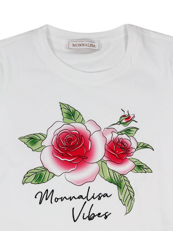 MONNALISA: Camisetas online - Camiseta - Blanco