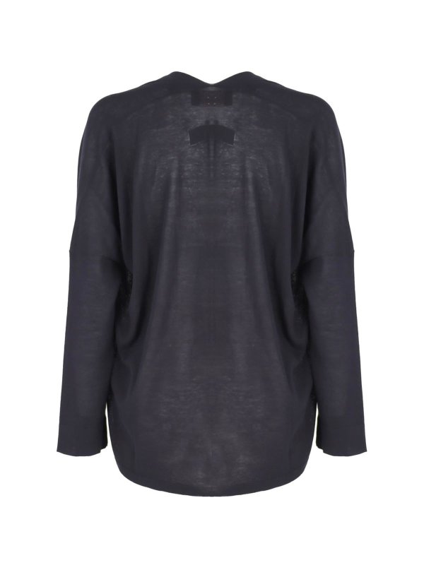 LES COPAINS: cardigan online - Cardigan ampio blu