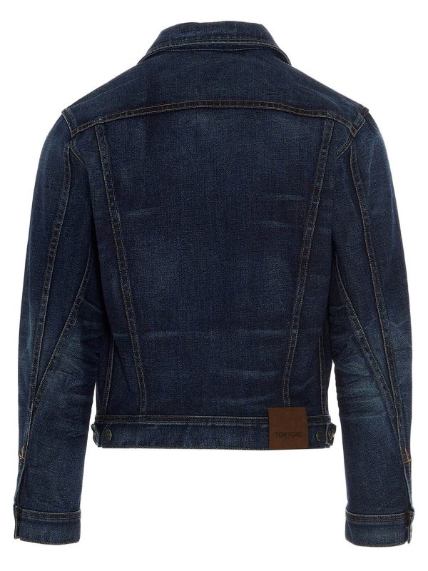 TOM FORD: デニムジャケット online - デニムジャケット - ブルー