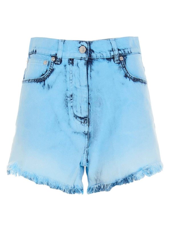 m.s.g.m.: Shorts - Short - Bleu Clair