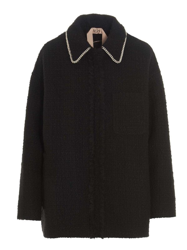 N°21: ショートコート - ショートコート - 黒