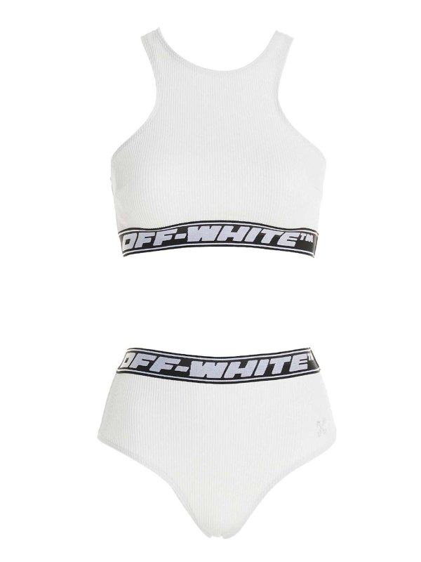 OFF-WHITE: Bikini - Bikini - Weiß