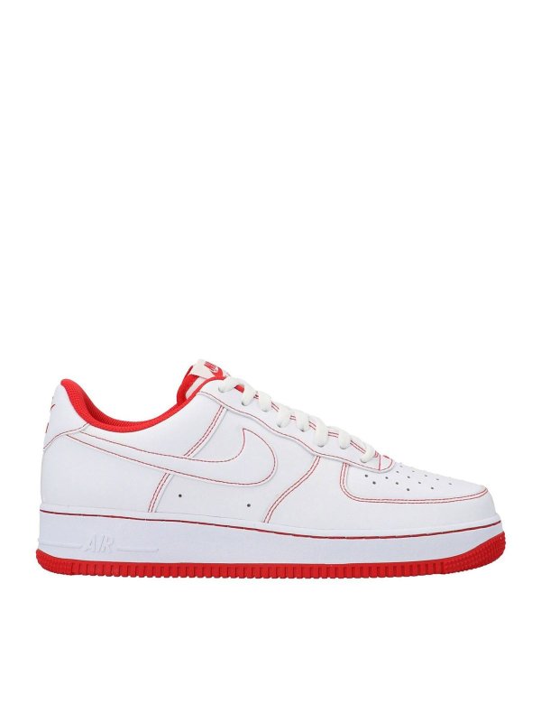 Nike air force bianche cheap e rosse