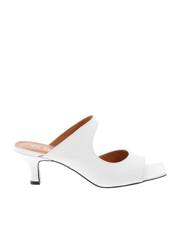 VIA ROMA 15: ミュール - ミュール - 白