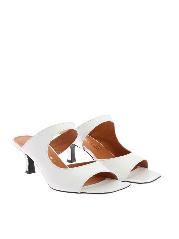 VIA ROMA 15: ミュール online - ミュール - 白