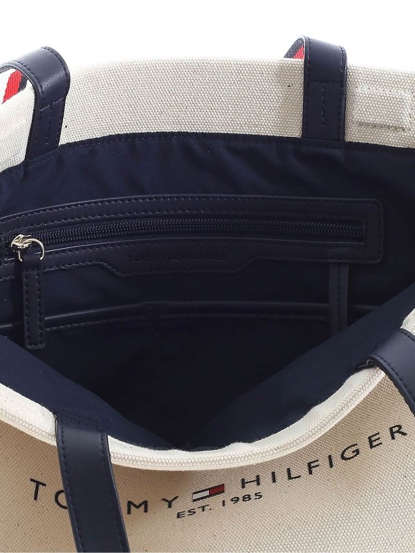 トートバッグ - ベージュ shop online: TOMMY HILFIGER