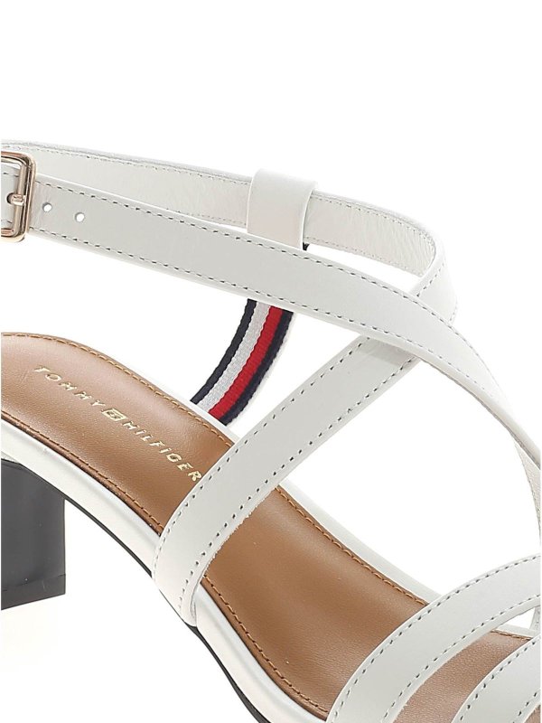 サンダル - 白 shop online: TOMMY HILFIGER