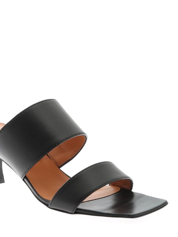 Squared toe sandals shop online: VIA ROMA 15