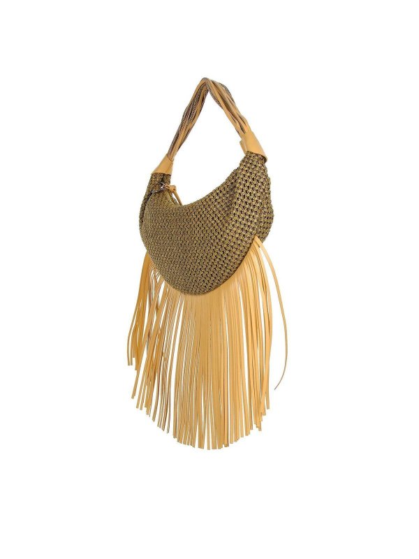 Borbonese: Schultertaschen online - Schultertasche - Gelb