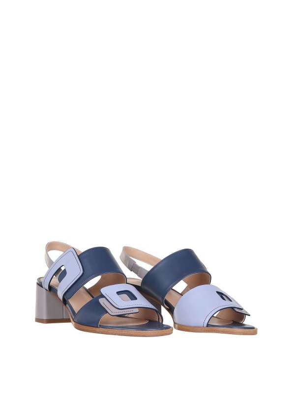 FRATELLI ROSSETTI: sandals online - Frame sandals in Mare color