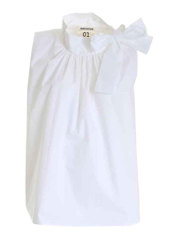 Semicouture: トップス＆シャツ - トップス - 白