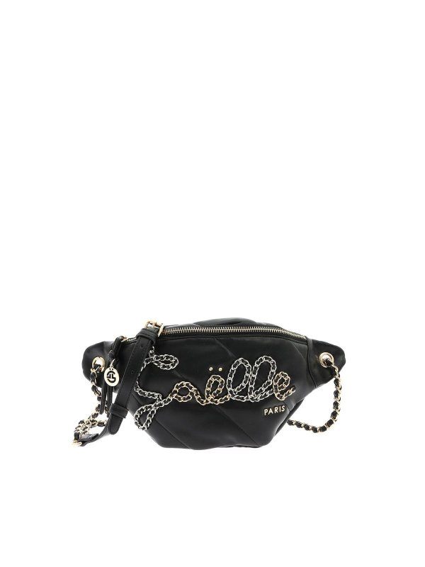 Gaelle Paris: ウエストバッグ - ウエストバッグ - 黒