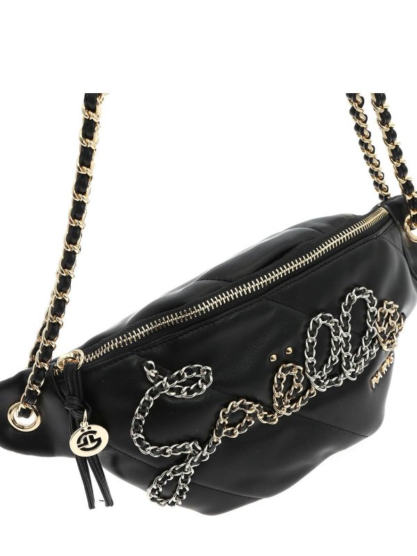 iKRIX Gaelle Paris: ウエストバッグ - ウエストバッグ - 黒