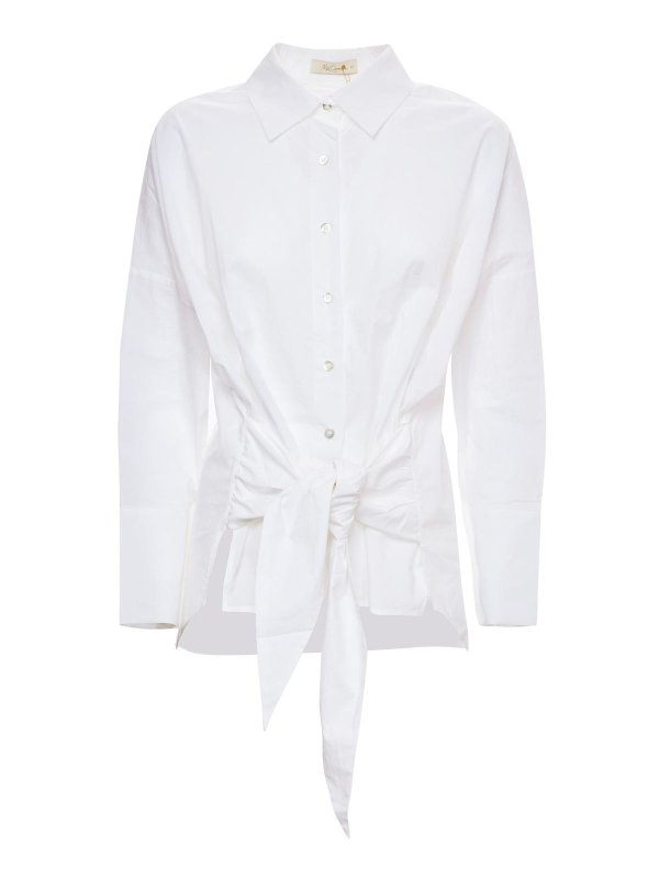 Mes Demoiselles: camicie - Camicia Snap bianca