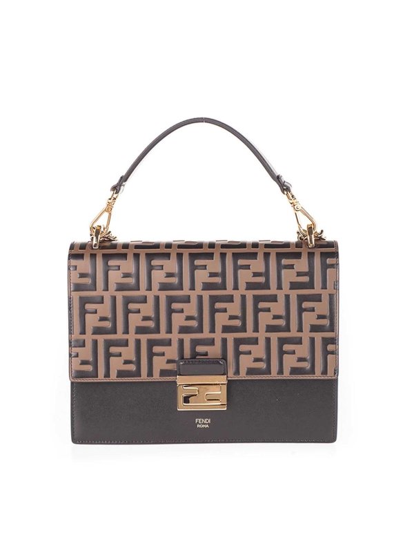 FENDI: クロスボディバッグ - クロスボディバッグ - 黒
