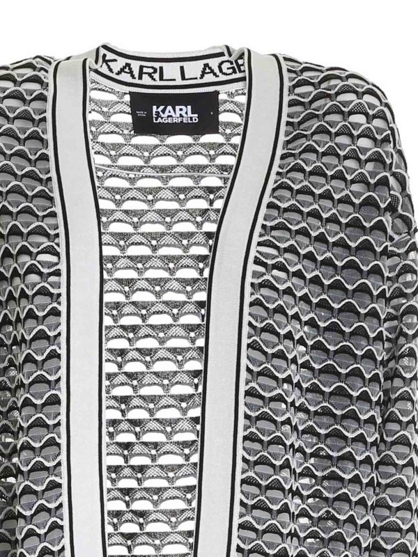 iKRIX KARL LAGERFELD: Cardigans - Cardigan - Schwarz