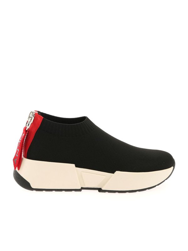 DKNY: trainers - Marcel slip-on sneakers in black