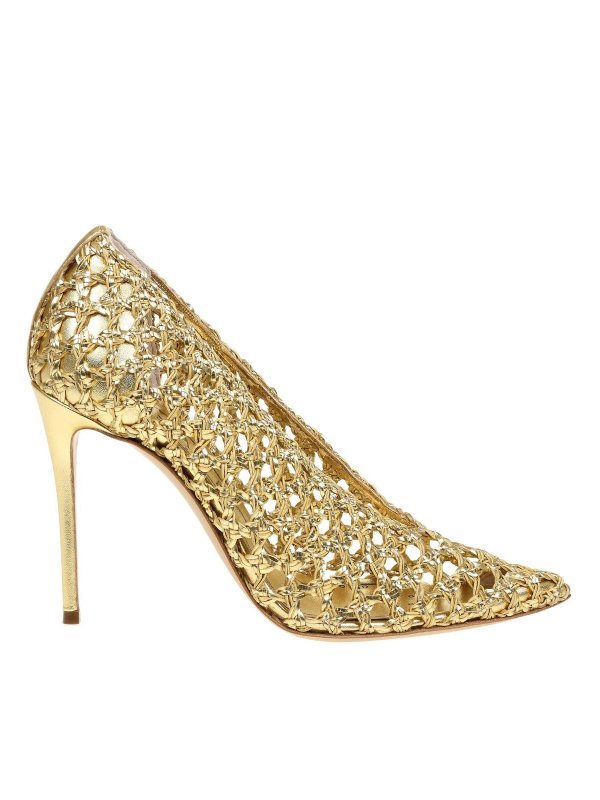 Casadei: Pumps - Pumps - Gold