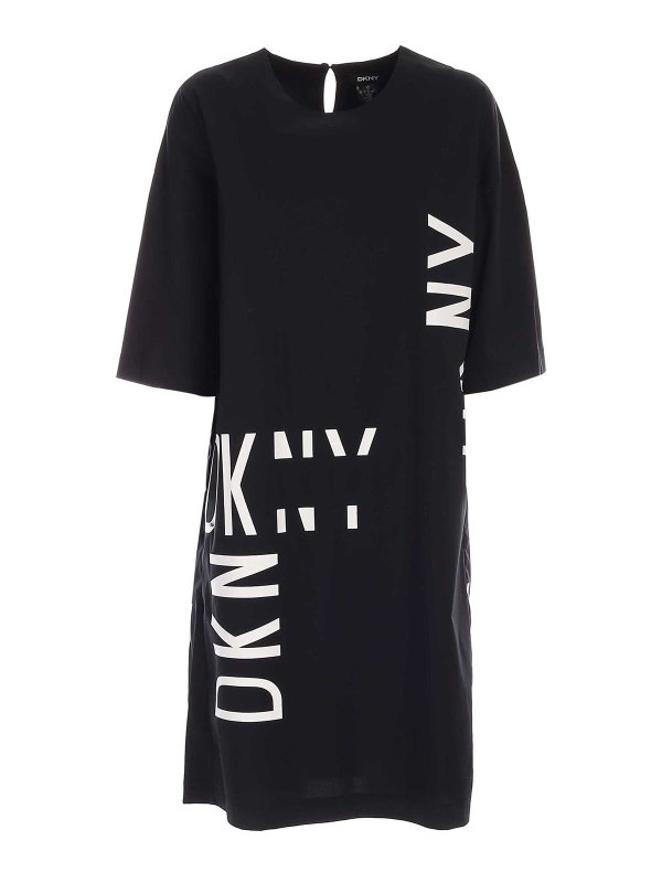 DKNY: Maxikleider - Maxikleid - Schwarz