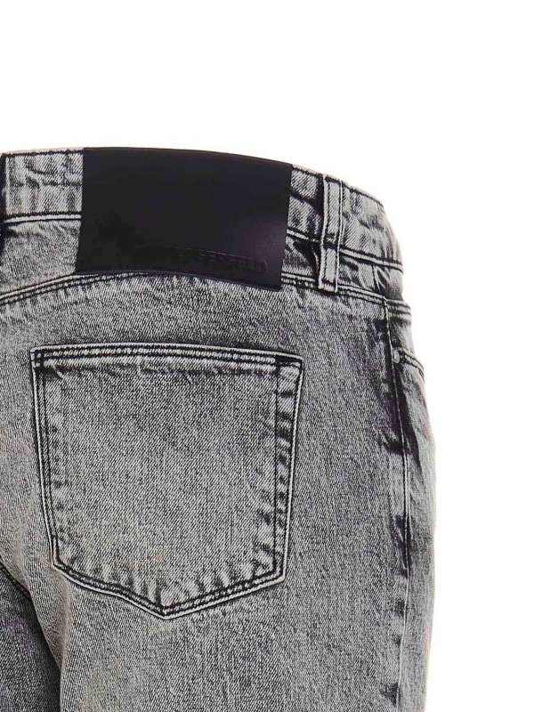 iKRIX KARL LAGERFELD: ストレートジーンズ - ストレートジーンズ - グレー