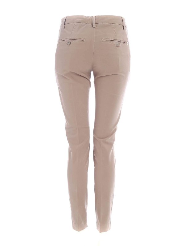 DONDUP: casual trousers online - Perfect pants in sand color