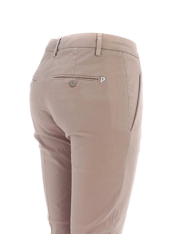 iKRIX DONDUP: casual trousers - Perfect pants in sand color