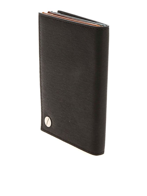 PAUL SMITH: wallets & purses online - Branded card holder in black