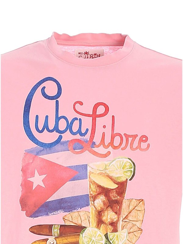 iKRIX MC2 SAINT BARTH: t-shirts - Cuba Libre Flag print T-shirt