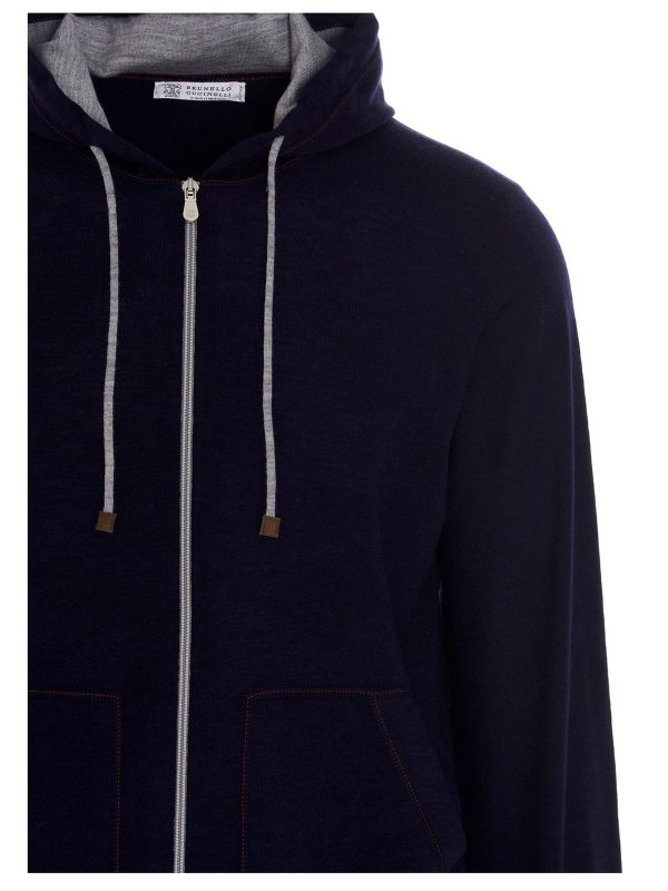 iKRIX BRUNELLO CUCINELLI: Sudaderas y suéteres - Sudadera - Azul