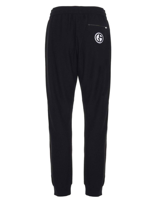 GIORGIO ARMANI: スウェットパンツ online - トラックスーツ ボトムス - ブルー