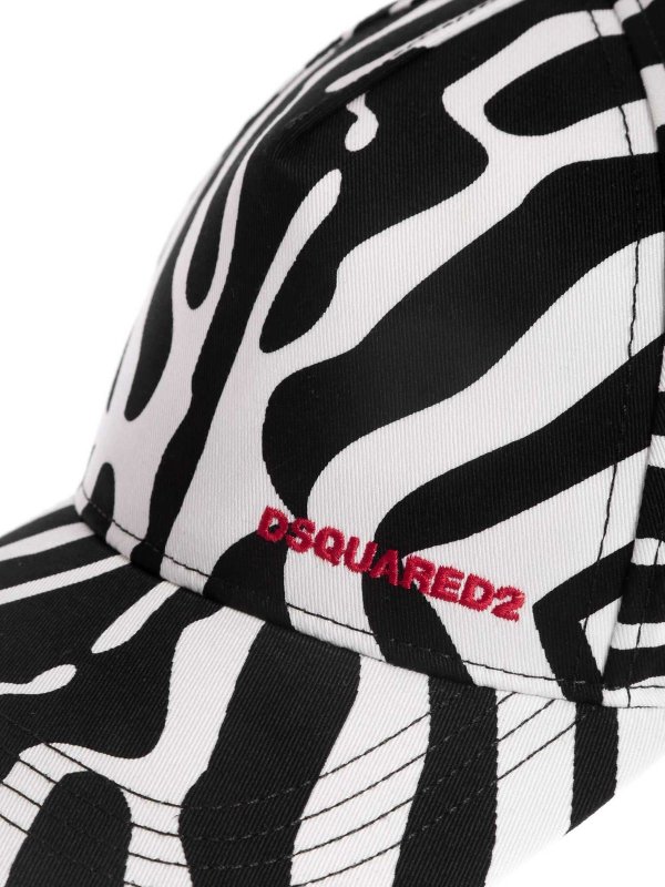 iKRIX DSQUARED2: hats & caps - Zebra baseball cap