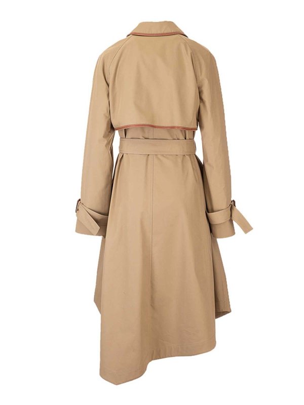 LOEWE: Trenchcoats online - Trenchcoat - Beige