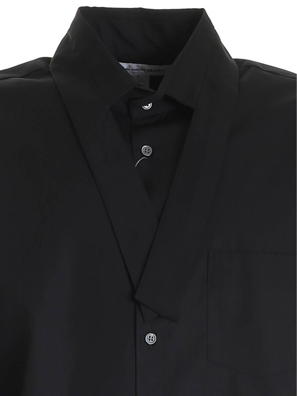 iKRIX COMME DES GARCONS SHIRT: Hemden - Hemd - Schwarz