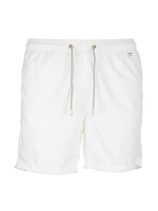 MC2 SAINT BARTH: Costumi piscina e boxer - Boxer da mare Pantone bianco