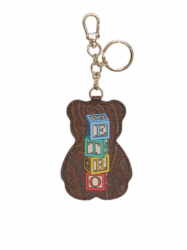 ETRO: key holders online - Branded keychain